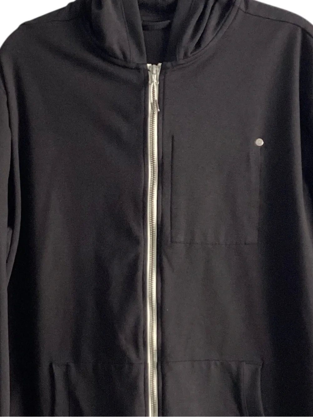 Vuori Coronado Hoodie Black Heather Full Zip DreamKnit Size XL - Picture 8 of 10
